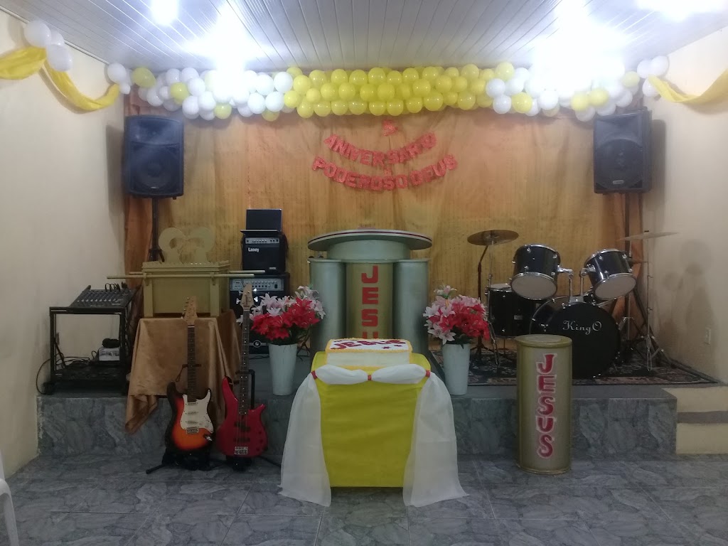 Fachada de Igreja Evangélica Pentecostal Jesus da Galiléia