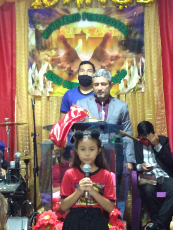 Fachada de Ministério Pentecostal Jesus Cristo é a Salvação
