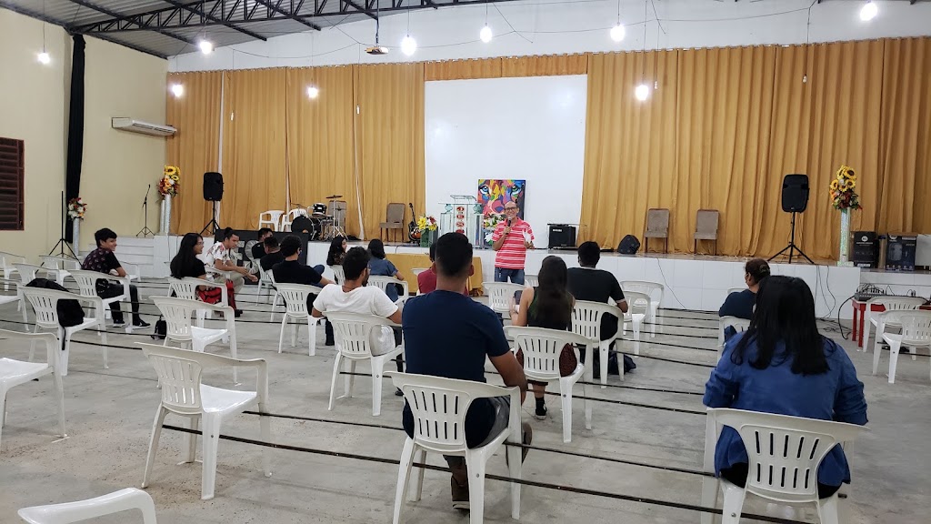 Fachada de Primeira Igreja Batista em Novo Aleixo