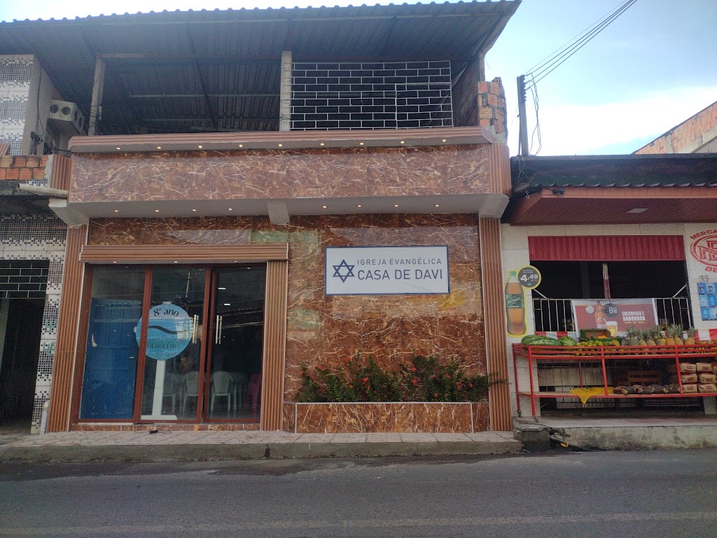 Fachada de Igreja Evangélica CASA DE DAVI