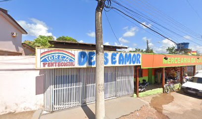 Fachada de Igreja Pentecostal Deus é Amor