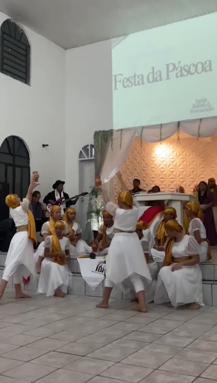 Fachada de Igreja Batista da Restauração - Abaetetuba