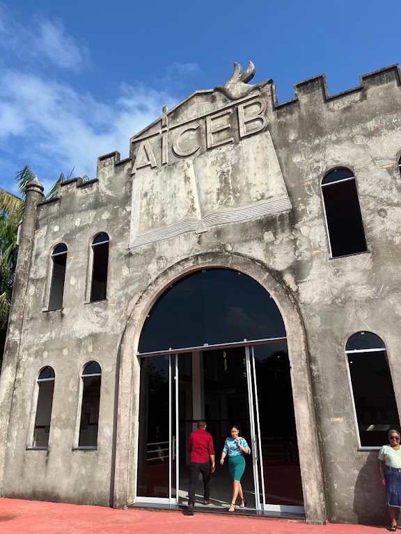 Fachada de Igreja Cristã Evangélica em Rio Maracapucu-Miri