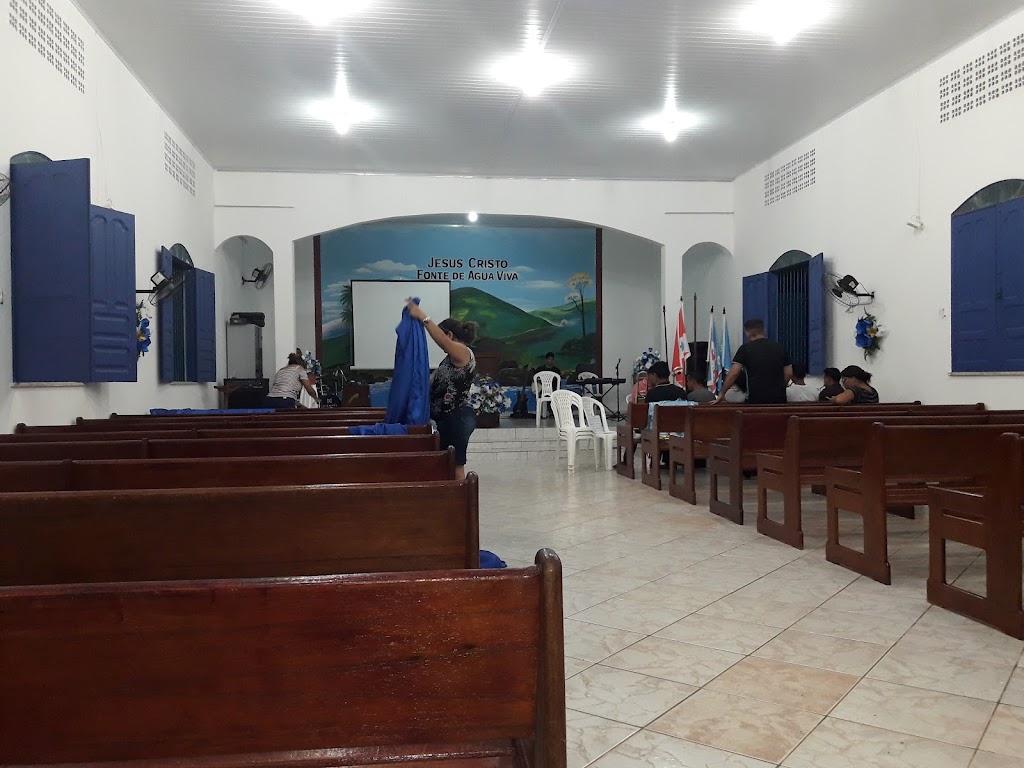Fachada de Igreja Cristã Evangélica Em Angelica