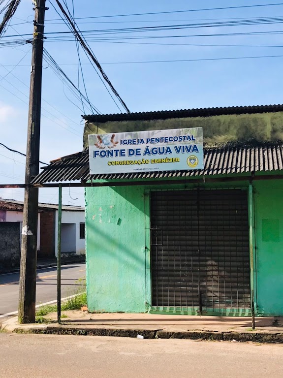 Fachada de Igreja Pentecostal Fonte de Água Viva Congregação Ebenézer