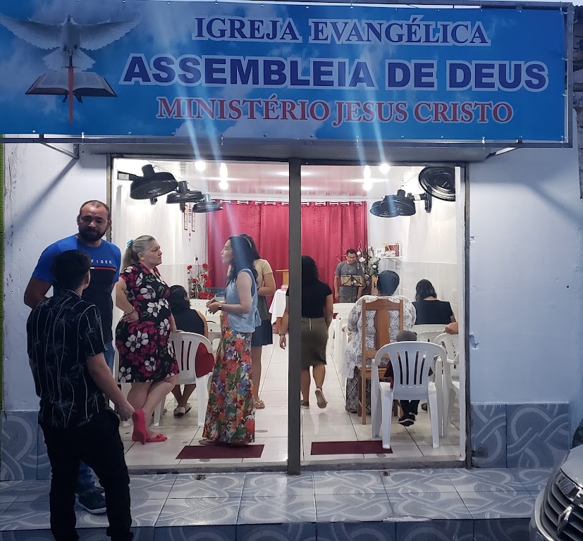 Fachada de Igreja Evangélica Assembleia De Deus Ministério Jesus Cristo