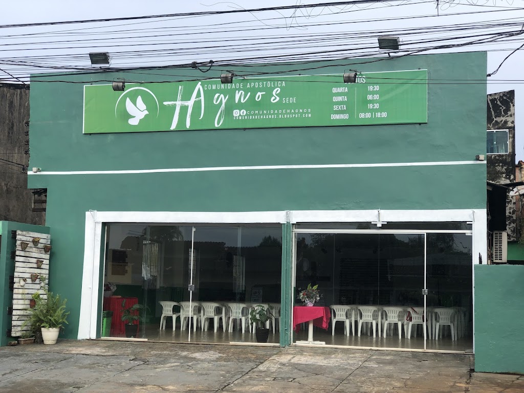 Fachada de Comunidade Apostólica Hagnos