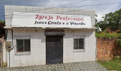 Fachada de IGREJA EVANGÉLICA PENTECOSTAL JESUS CRISTO É O VENCEDOR