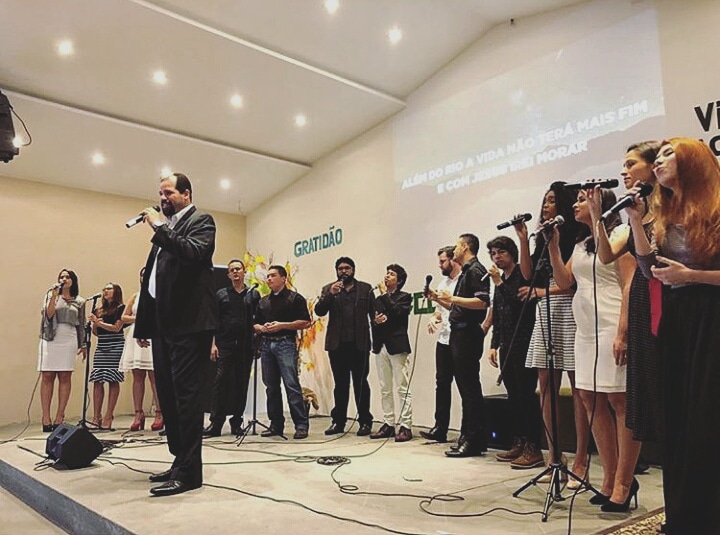 Fachada de Igreja Jovem de Belém
