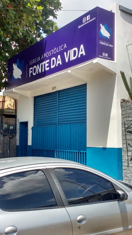 Fachada de Igreja Apostólica Fonte da Vida Belém