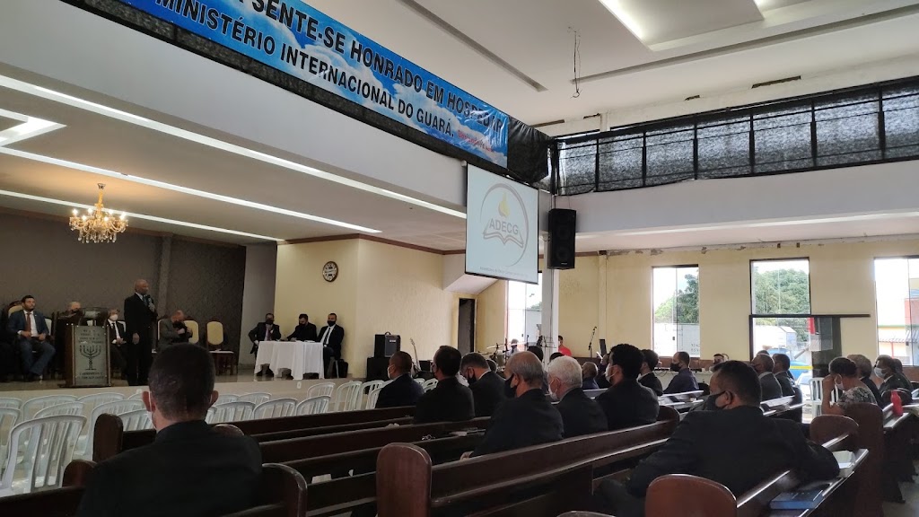 Fachada de Igreja Assembleia de Deus Campo da Guariroba Ministério do Guará