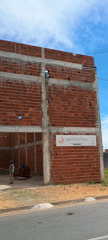 Fachada de AD Ministério Fama - Residencial Lírios do Campo