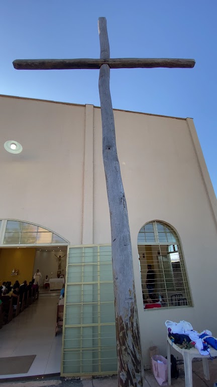 Fachada de Capela Sagrada Família - Paróquia Divino Pai Eterno