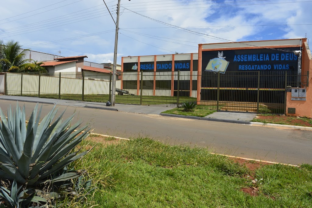 Fachada de Assembleia de Deus Ministério Resgatando Vidas