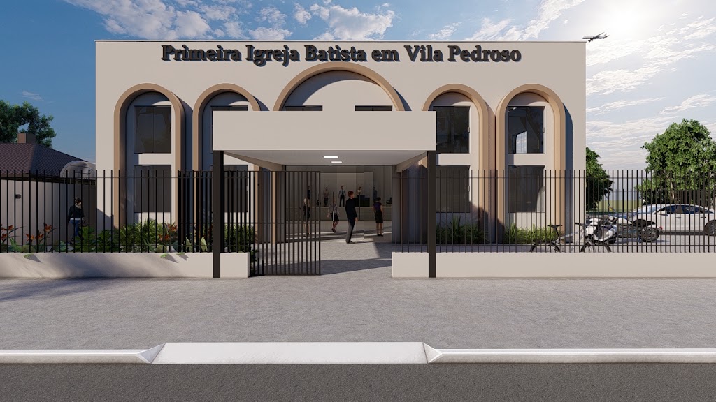 Fachada de Primeira Igreja Batista - Vila Pedroso