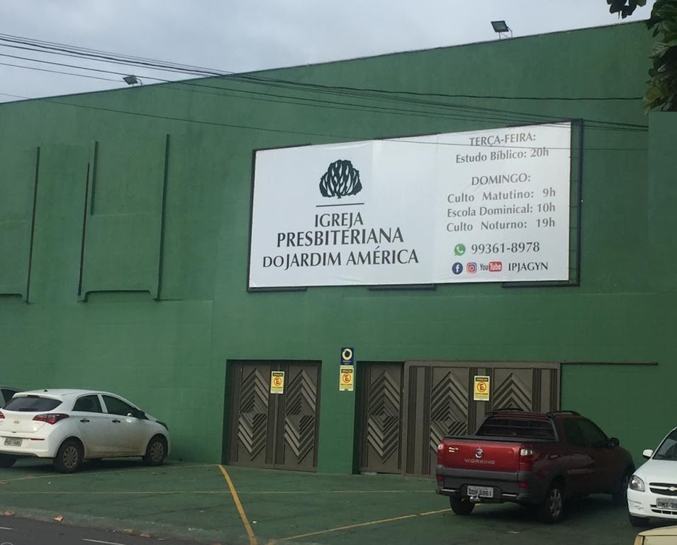 Fachada de Igreja Presbiteriana do Jardim América