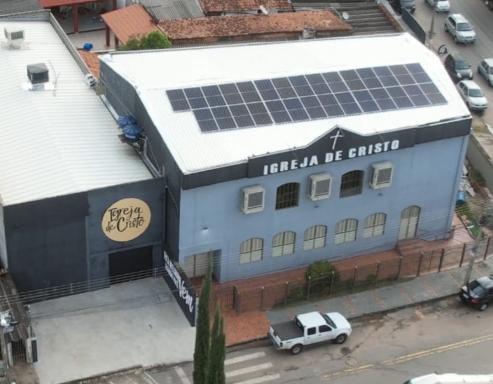 Fachada de Igreja De Cristo Fama - Igreja em Goiânia