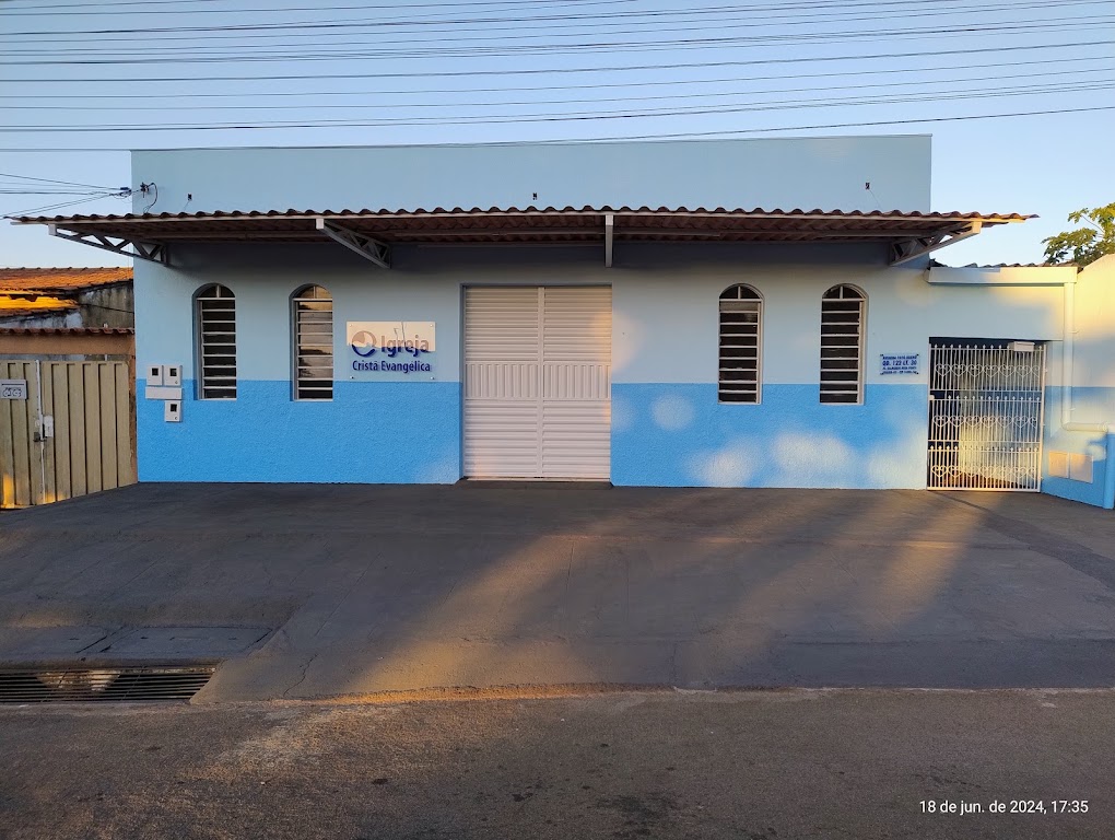 Fachada de Igreja Cristã Evangélica Jardim Balneário