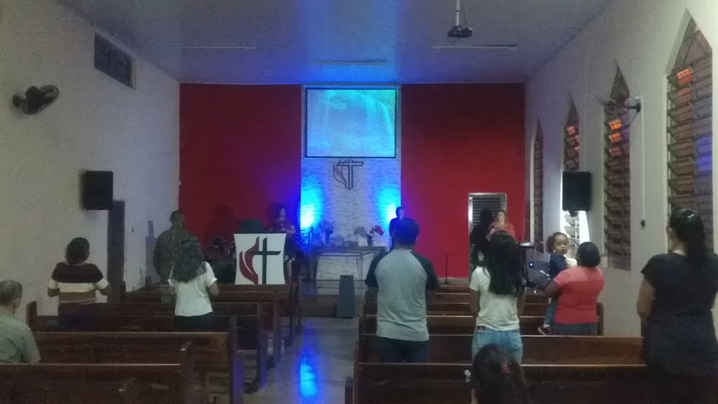 Fachada de Igreja Metodista em Finsocial