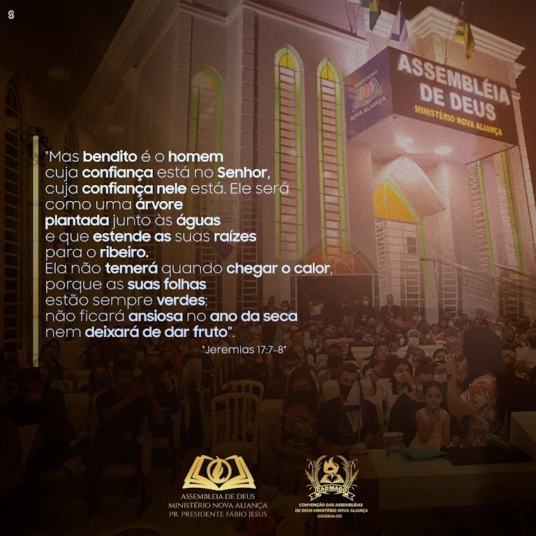 Fachada de Assembleia de Deus - Ministério Nova Aliança