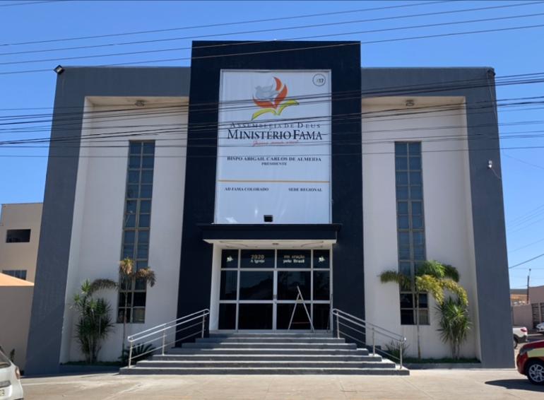 Fachada de Assembleia de Deus Ministério Fama Jardim Colorado