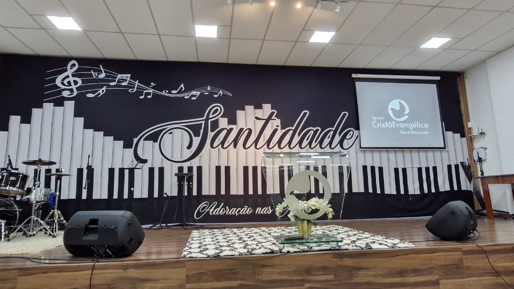 Fachada de Igreja Cristã Evangélica de Novo Horizonte