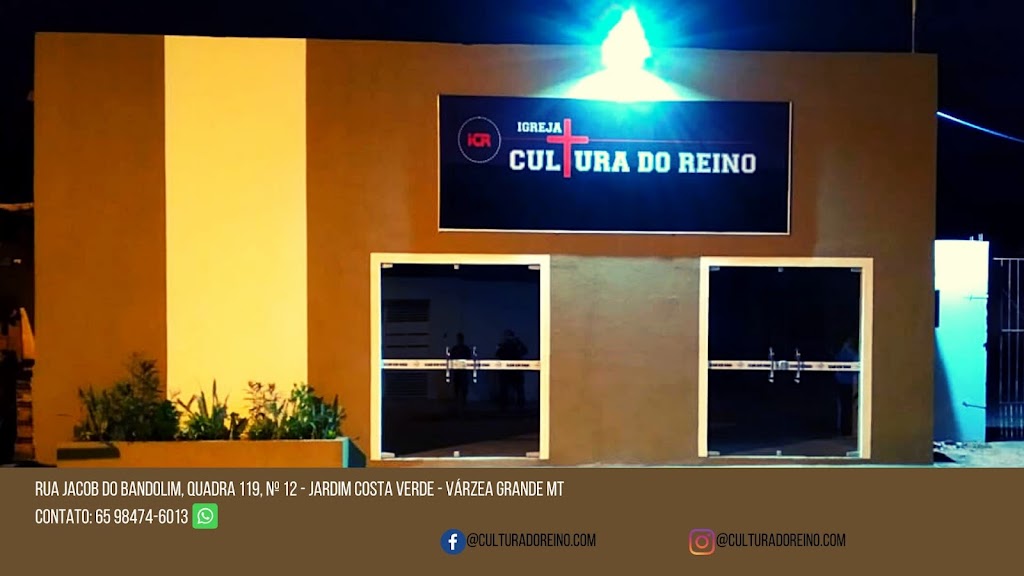 Fachada de IGREJA CULTURA DO REINO - ICR