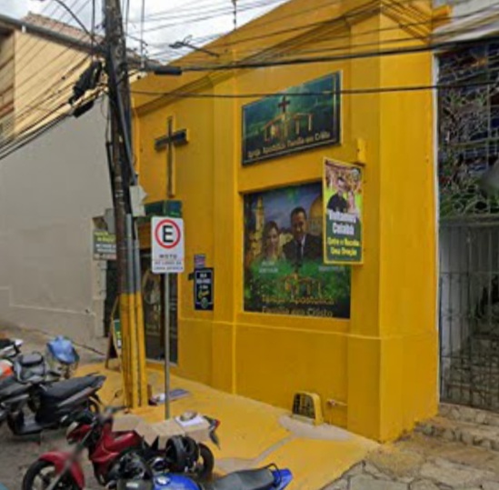 Fachada de Igreja Apostólica Família em Cristo