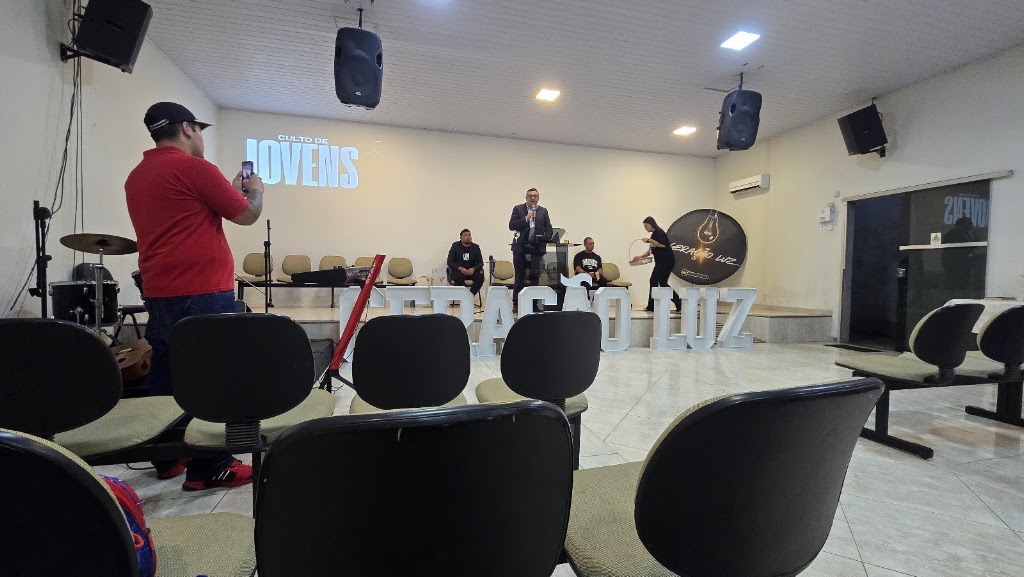 Fachada de IEADMS - Igreja Evangélica Assembleia de Deus de MS Macaúbas SETOR J