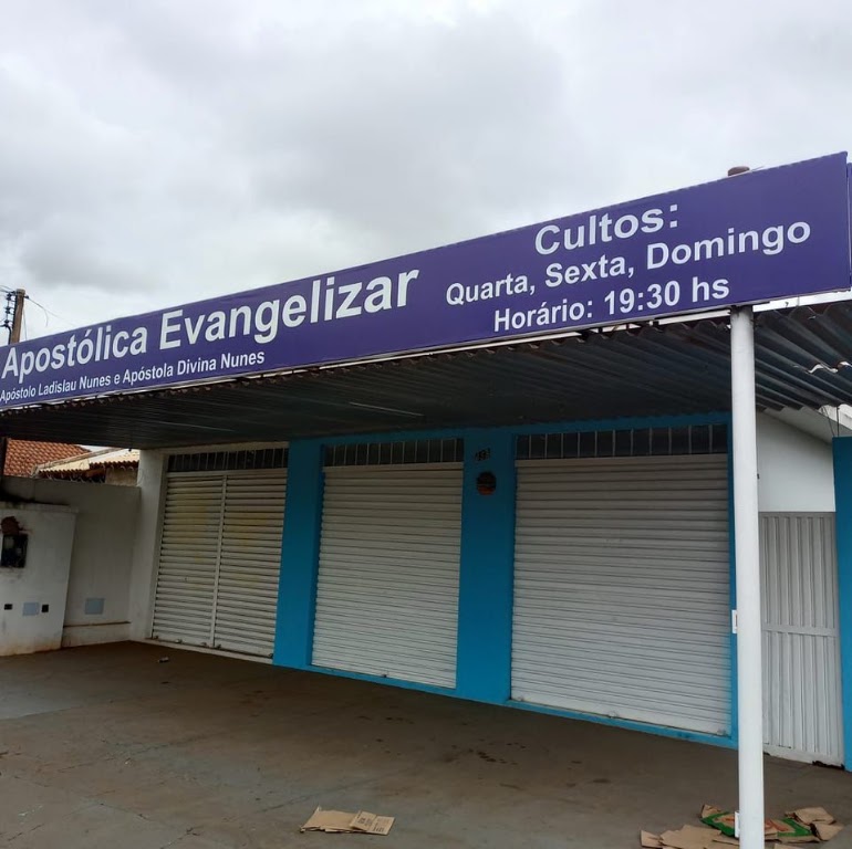 Fachada de Igreja Apostólica Evangelizar