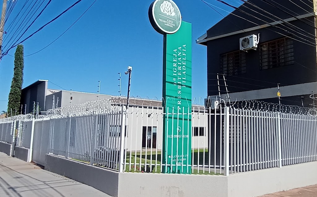 Fachada de Sexta Igreja Presbiteriana em Campo Grande - Filadélfia