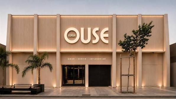 Fachada de Igreja Ouse - Amar, servir e influenciar