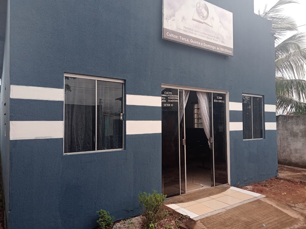 Fachada de Igreja Evangélica a Palavra de Cristo