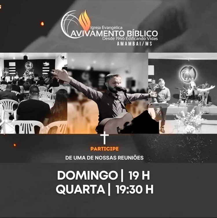 Fachada de Igreja Evangélica Avivamento Bíblico