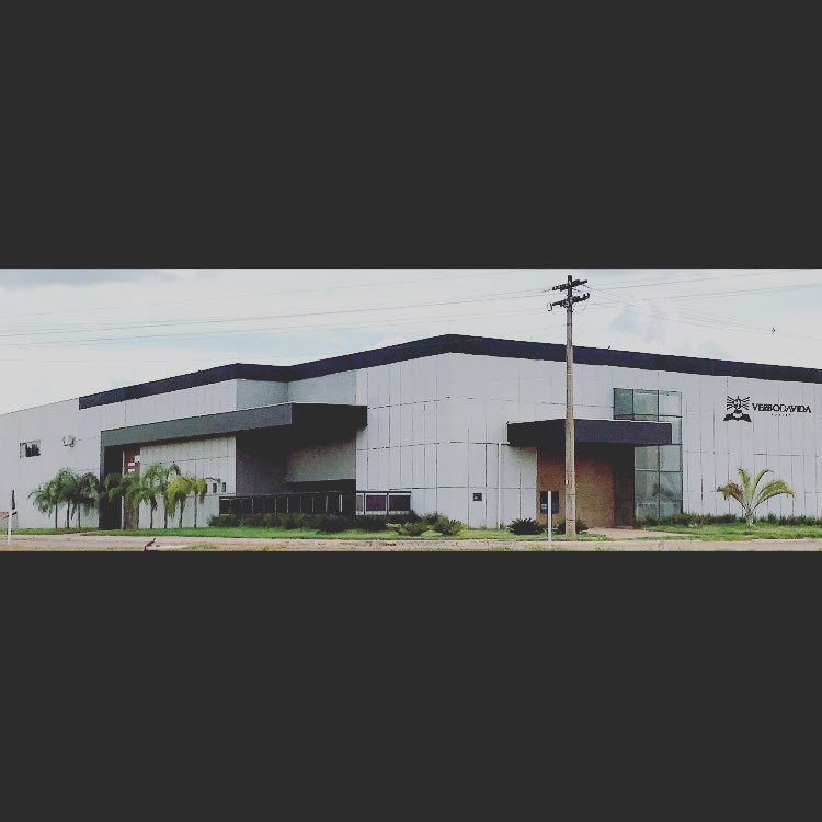 Fachada de Igreja Verbo da Vida Três Lagoas