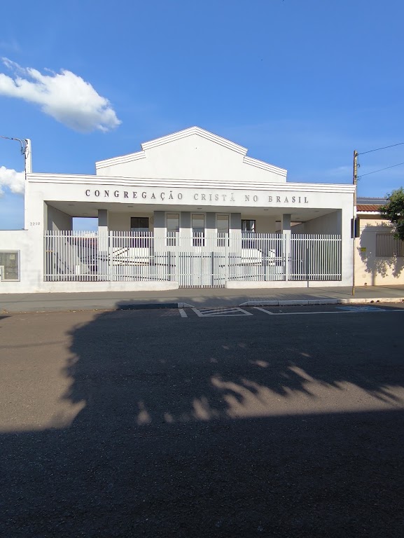 Fachada de Congregação Cristã no Brasil