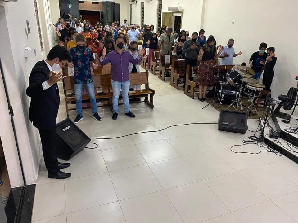 Fachada de Igreja Evangelica Assembleia de Deus Minst. Ipiranga