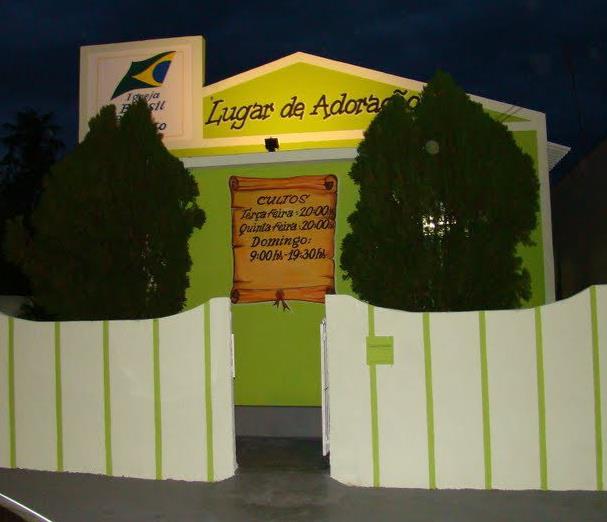 Fachada de Igreja Evangélica Guiados Pelo Espírito