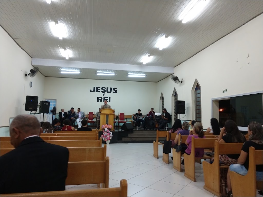 Fachada de Igreja Evangélica Assembléia Deus em Tupi Paulista-Minister
