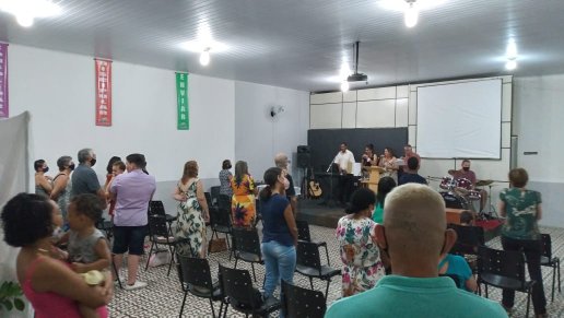 Fachada de Igreja Batista Nova Aliança