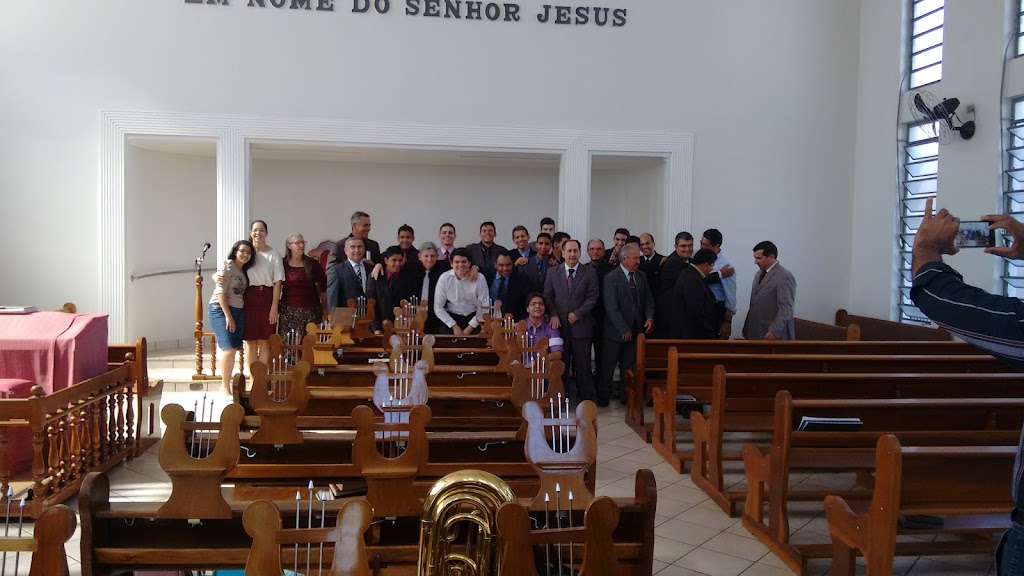 Fachada de Congregação Cristã no Brasil