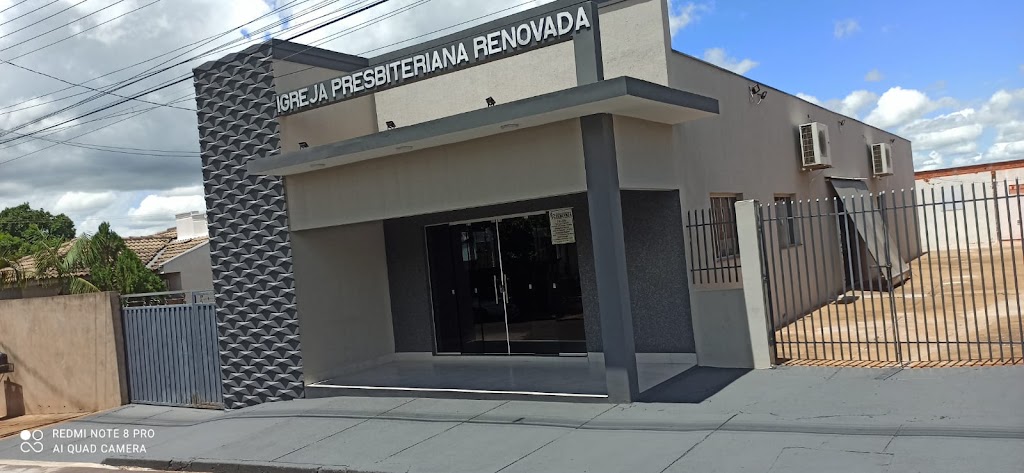 Fachada de Segunda Igreja Presbiteriana Renovada de Presidente Venceslau
