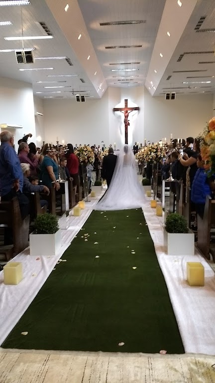 Fachada de Paróquia Santo Antônio de Lisboa de Presidente Venceslau-SP