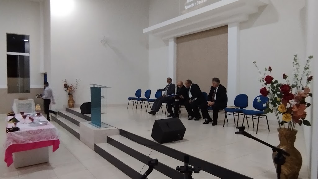 Fachada de Igreja assembleia de Deus ministério Belém de Narandiba SP