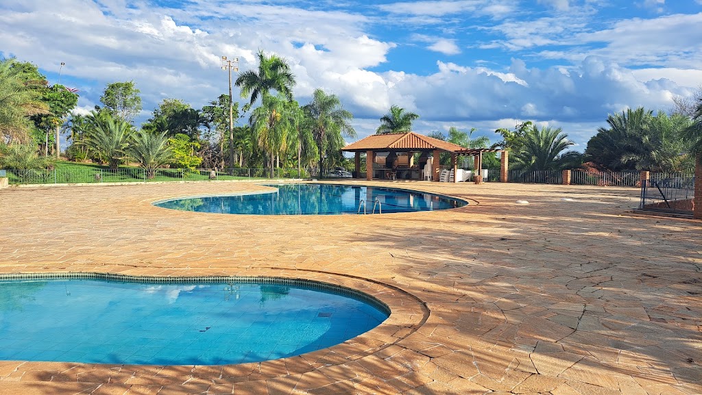 Fachada de Clube AFRESP - Álvares Machado
