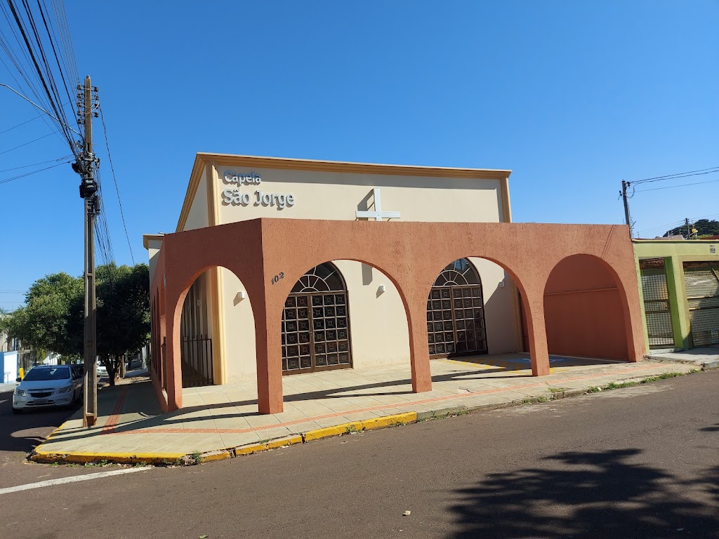 Fachada de Capela São Jorge Paróquia São José Presidente Prudente