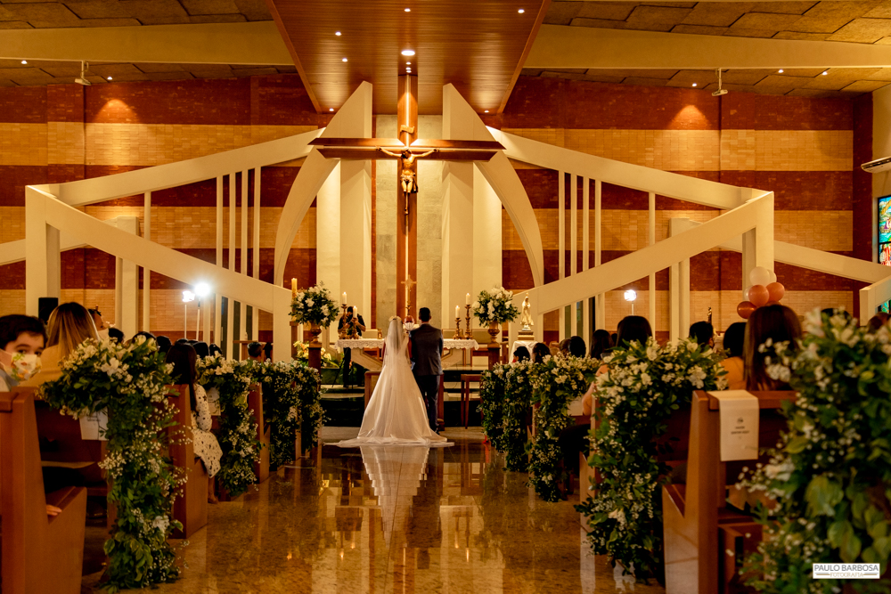 Fachada de Paróquia Menino Jesus de Praga