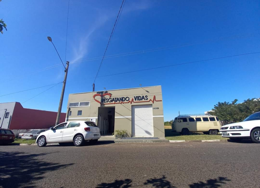 Fachada de Casa de Oração Ministério Resgatando Vidas