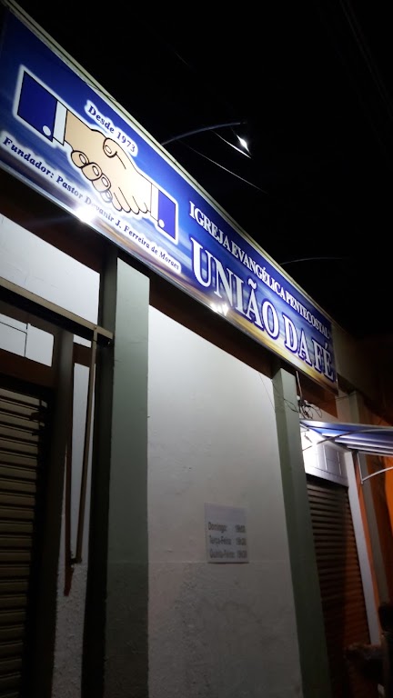 Fachada de Igreja Evangélica Pentecostal União Da Fé
