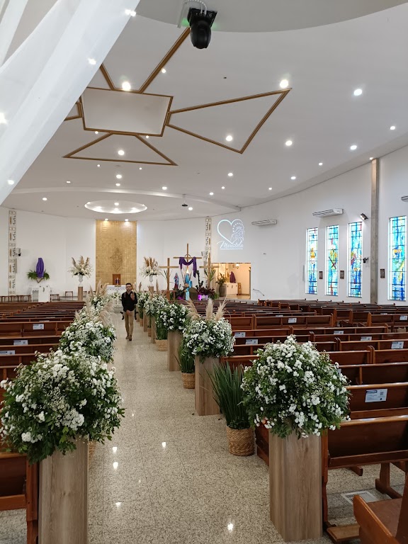 Fachada de Secretaria do Santuário Diocesano Nossa Senhora do Carmo